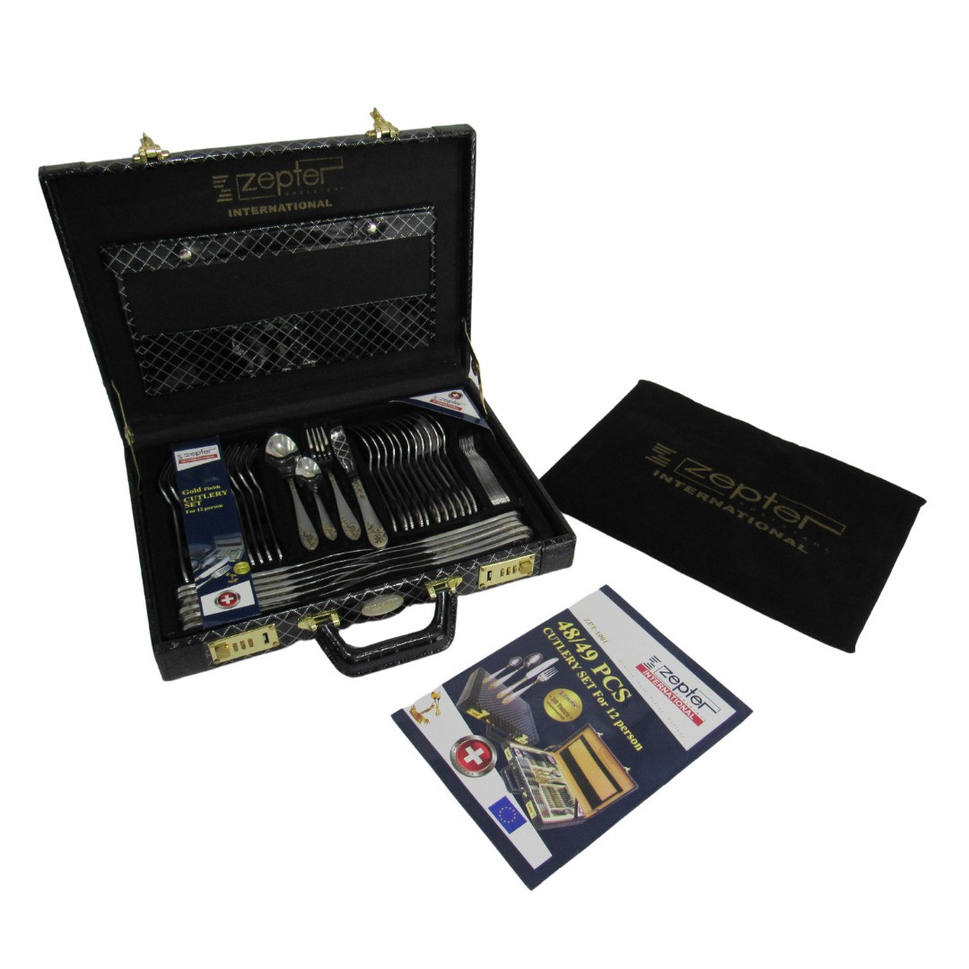 Set De Cubiertos De 48  Piezas Acero